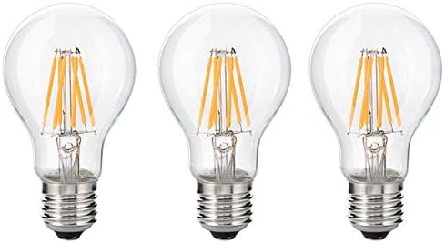 Led крушка на Едисон с регулируема яркост 10 W 2700 К, Топло Бяло, Led лампа с нажежаема жичка, 900ЛМ, Еквивалент