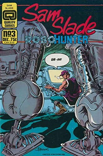 Сам Слэйд, Robo-Hunter #3 VF / NM ; Качествен комикс Fleetway