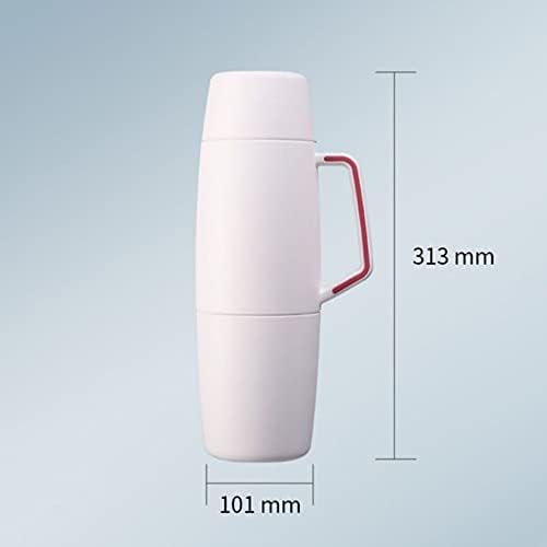 N/A Термос-Колба Домакински Чаша за вода с Голям Капацитет За пътуване на Открито Преносим Авто Нагревателен Чайник От Неръждаема Стомана Кана (Цвят: A)