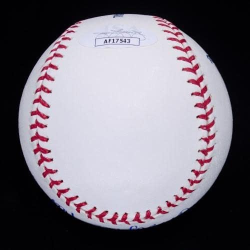 Райн Sandburg КОПИТО 05 С Автограф OML Baseball JSA #AF17543 - Бейзболни топки С Автографи
