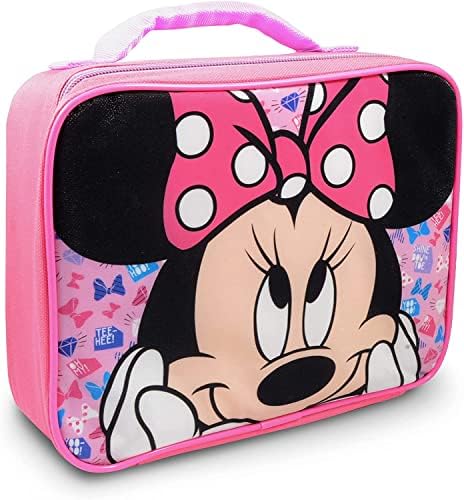 Кутия за обяд с Мини Маус от магазин за момичета Disney, Комплект за деца ~ Благородна Изолирано чанта за обяд с