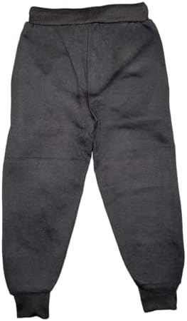 Мек вълнен плат комплект за бягане за момчета London Fog - Базова Однотонная hoody с качулка с цип и с панталони
