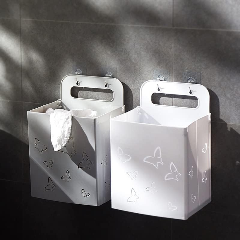 TFIIEXFL Стенни кошница за дрехи, Сгъваема Потребителска Кошница за съхранение на Артефакти Без перфорация Кошница