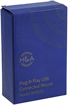 H & A Подключаемая към USB мишка Plug and Play