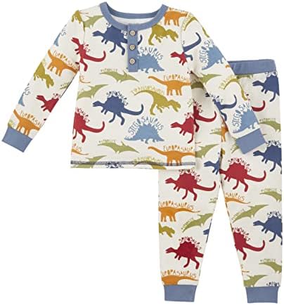 Пижамный комплект с Динозавром за малки момчета Кал пай