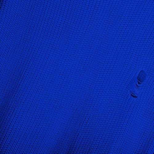 HgNAY / Дамски Пуловер с кръгло деколте и Дълъг Ръкав, Монтиране Пуловер, Монофонични Подгъва, Нередовна и Дълги