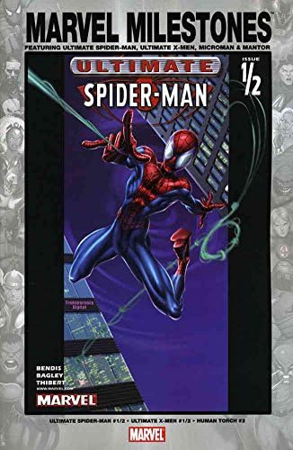 Етапи на Marvel: Ultimate spider-Man, Крайните Хора, Х, Микромен и Мантор 1 VF / NM; Комикс на Marvel
