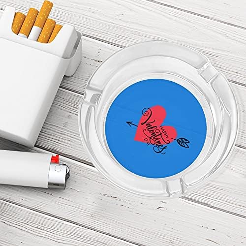 Валентин Цигари Пушачите Стъклени Пепелници Пепелник За Домашния Офис Плот Украса На Масата