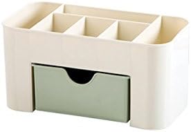 MJCSNH Caja de almacenamiento tipo cajón maquillaje Comestics escritorio ahorro espacio caja alta calidad usada