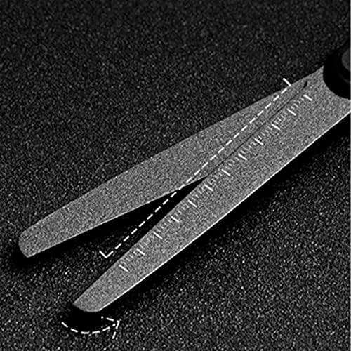 ножици за ръкоделието 1 бр. многофункционални ножици с незалепващо покритие, лесен захват, остри ножици с незалепващо