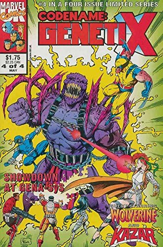 Кодово име: Genetix #4 VF ; Британски комикс на Marvel | Върколак Ка-Зар