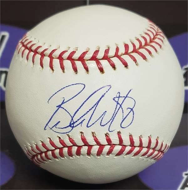 Играта на топка с автограф на Брандън Уэбба (носител на награда OMLB Arizona Diamondbacks, Сай Йънг, Университет