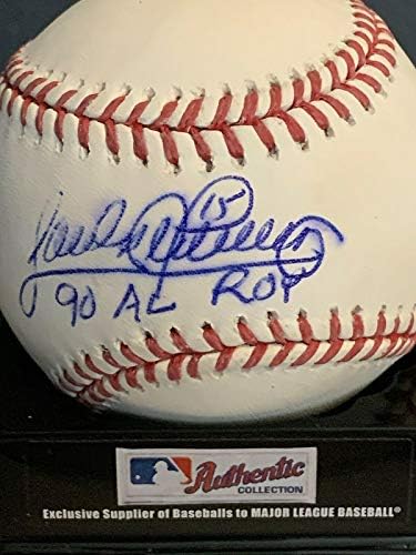 Санди Аломар Младши Кливланд Индианс 1990 Ел Рой Подписа Oml Бейзбол Бейзболни топки с автографи