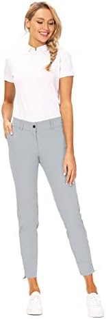 Дамски панталони за голф Hiverlay Pro бързо съхнещи Тънки Леки Работни Панталони с права на глезените Също така и за разходки или Ежедневни Дам