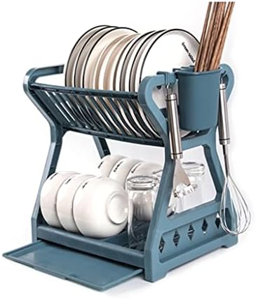 WYKDD Кухненска Поставка за източване на съдове с плетене на една кука-Клетка за Пръчици За хранене, Кухненски Органайзер,