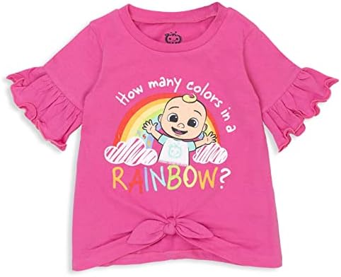CoComelon JJ Baby 3 Опаковане на Тениски за бебета и деца