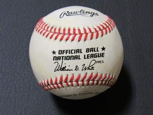 Анди Бенеш Подписа Автограф Rawlings ONL Baseball B90 - Бейзболни топки с Автографи