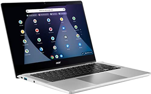 Acer Лаптоп Chromebook Spin 514 със сензорен екран 14,0 Full HD 2 в 1 - AMD Ryzen 3 5125C – 8 GB ОТ 128 GB – Wi-Fi, 6 - Сребърен