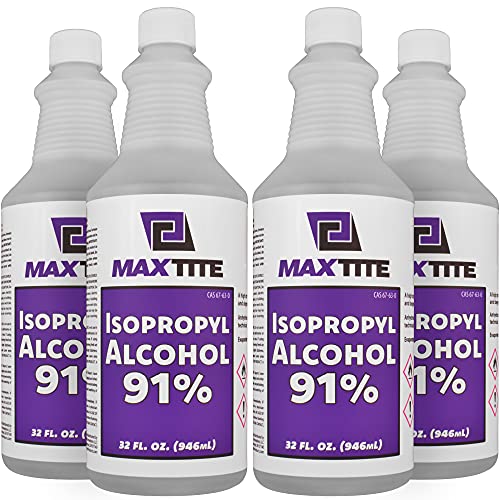 Изопропилов алкохол MaxTite 91% (1 Галон е 4 опаковки по 32 грама)