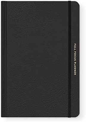 Планер Full Focus Black Leather от Michael Hyatt - Дневник № 1 за поставяне на годишни цели, подобряване на концентрацията