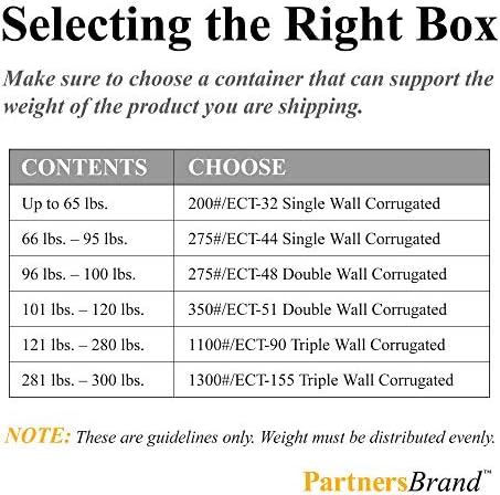 Гофрокоробы търговска марка Partners P362420SK, 36 L x 24 W x 20 H, Крафт (опаковка по 120 броя)