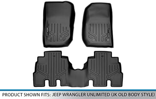 Комплект подови изтривалки MAXLINER 1-ви и 2-ри ред за Jeep Wrangler Unlimited 2014-2018 (само за старите тяло JK)
