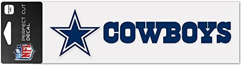 Етикети WinCraft NFL Dallas Cowboys WCR48938014 Идеална Кройка, 3 x 10