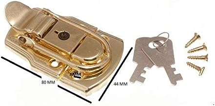 20 x Затвори-Капаче за заключване КОРПУС, покрит с мед EB, с 2 Ключове 72 X 45 мм