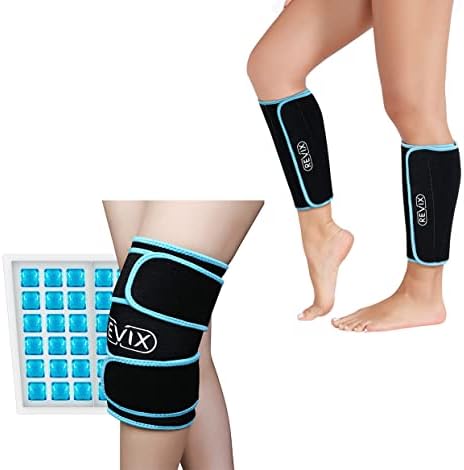 REVIX Гел пакети с лед е за телета и долната част на краката при травми за Еднократна употреба и приключи за лед