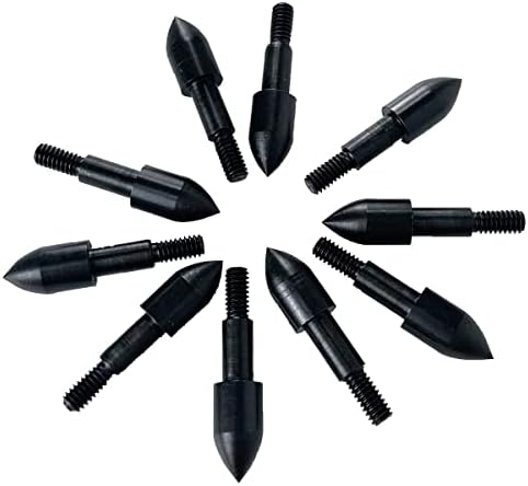 Полево Ръба на 100-гранули черен на цвят, с ввинчивающимися Топчета за стрелба с лък 5/16 и 11/32 поле за стрелба