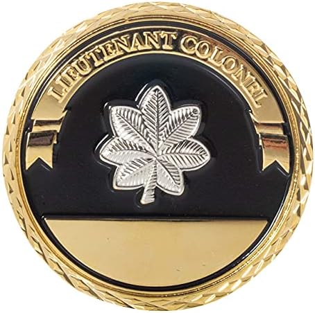 Монета на Повикване за титла от армията на Съединените Щати Полеви Офицер и Синьо Кадифе Кутия за показване