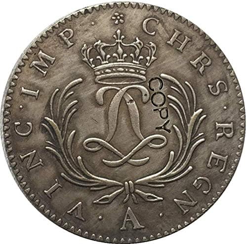 Монета на Повикване 1724 Франция Копие Монети Колекция Бижута Подаръци Колекция от монети