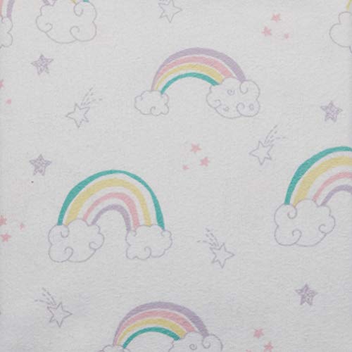 Тенденция Лаборатория Rainbow Unicorn Луксозна Фланелевая Чаршаф за легло