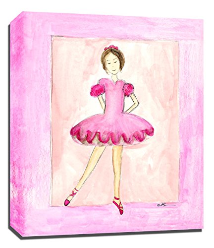 Розова Балерина - Платно 24 x 30