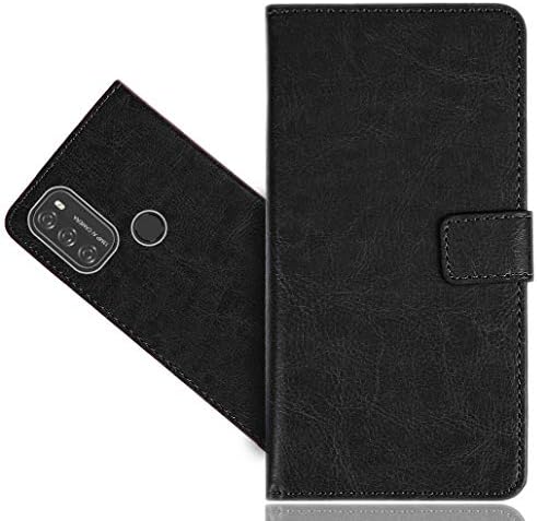 Калъф Blackview A70, калъф-награда от естествена кожа CaseExpert®, флип-надолу чанта-портфейл, чанта за носене-награда