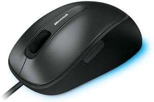 Мишка Microsoft Comfort 4500 за бизнес - Лохнесс Сиво. Жичен компютърна мишка USB с 5 конфигуриране на бутони, работи
