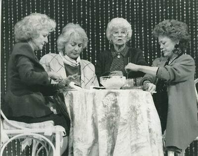 The Golden Girls 1988 Кралско эстрадное представа Снимка Уайт, Артър Гети Маклана