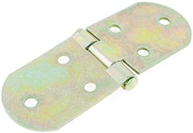 X-DREE Фиксирани Месингови Свързващи скоби за врати пантите на шкафа 45 мм x 30 мм (Conector de bisagra de puerta