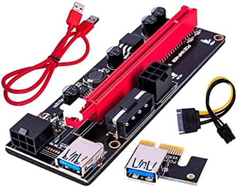 Съединители VER009S PCI-E Странично Card 009S PCI Express PCIE от 1X до 16X Удължител 0,6 М PCI E USB 3.0 Кабел