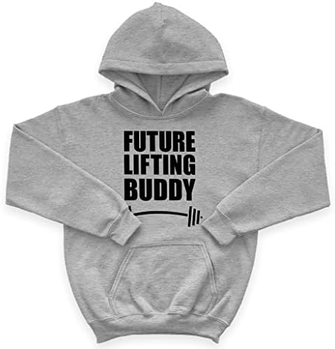 Детска hoody Future Lifting Buddy от порести руно - Детска Hoody с думата дизайн - Забавно hoody за деца