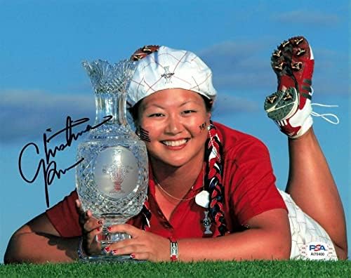 Кристина Ким подписа снимка 8x10 PSA / DNA с автограф за Голф - Снимки за голф с автограф