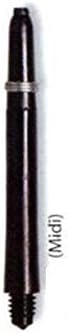 Американски дартс - Черен найлон Плюс върховете на стрели за дартс с стержневыми пръстени - 3 комплекта (9 накрайници),