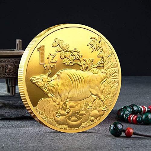 Зодиакални Годината на Бика Ada Криптовалюта Възпоменателна Монета 100 Милиона Честит Подарък са подбрани Монета