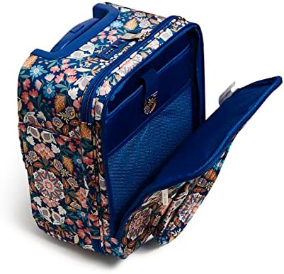 Дамски работна чанта за количка Vera Bradley Softside под Седалката, Пропие се Използва Синия Цвят, Един Размер