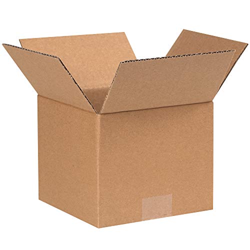Кутии от велпапе 7 x 7 x 6, Крафт, опаковка по 25 парчета, за доставка, опаковане и преместване, за избор на Консумативи
