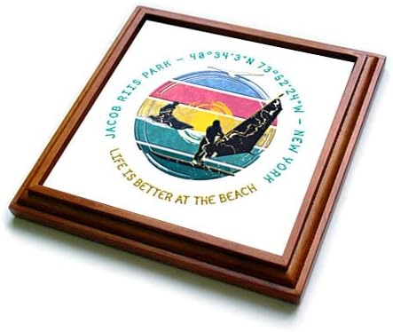 3роуз Джейкъб Риис Парк, Куинс, Ню Йорк Сити, Ню Йорк. Подарък за летен плаж - Влакчета (trv-364159-1)