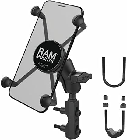 Голяма щипка за телефон RAM® X-Grip® с основание резервоар за спирачки/съединител