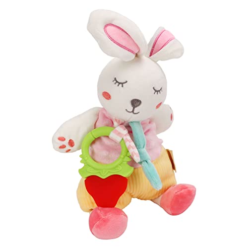 Детска Играчка за Дъвчене, Плюшен Кукла за никнене на млечни Зъби Cutie Rabbit от Супер Мек Полиуретан за Новородени