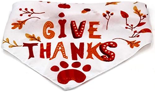 Кърпа за Деня на Благодарността за кучета, Подпори за Фотосесия за кучета, Шал за кучета малки Средни децата, Подарък