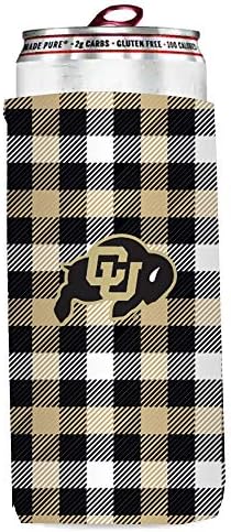 Лого на Марката, Официално Лицензиран NCAA Унисекс Slim Can Coozie, Един Размер, Отборен Цвят